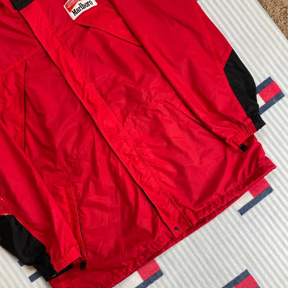 Vintage Marlboro Adventure Team Full Zip Up Hooded Windbreaker Jacket - Picture 5 of 14